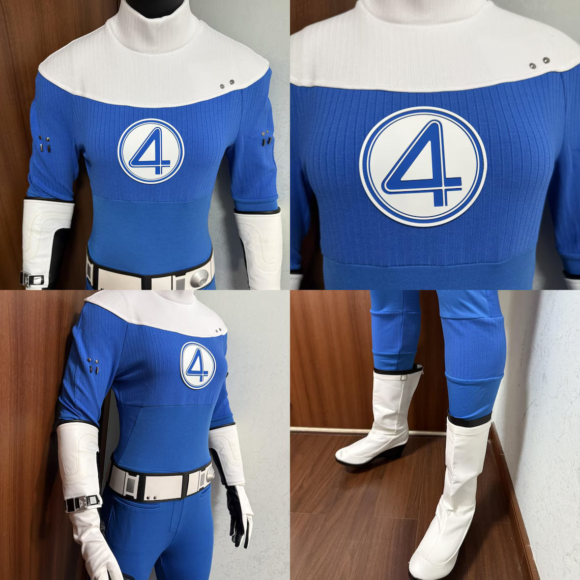 Fantastic 4 Superhero Family Cosplay Clothing