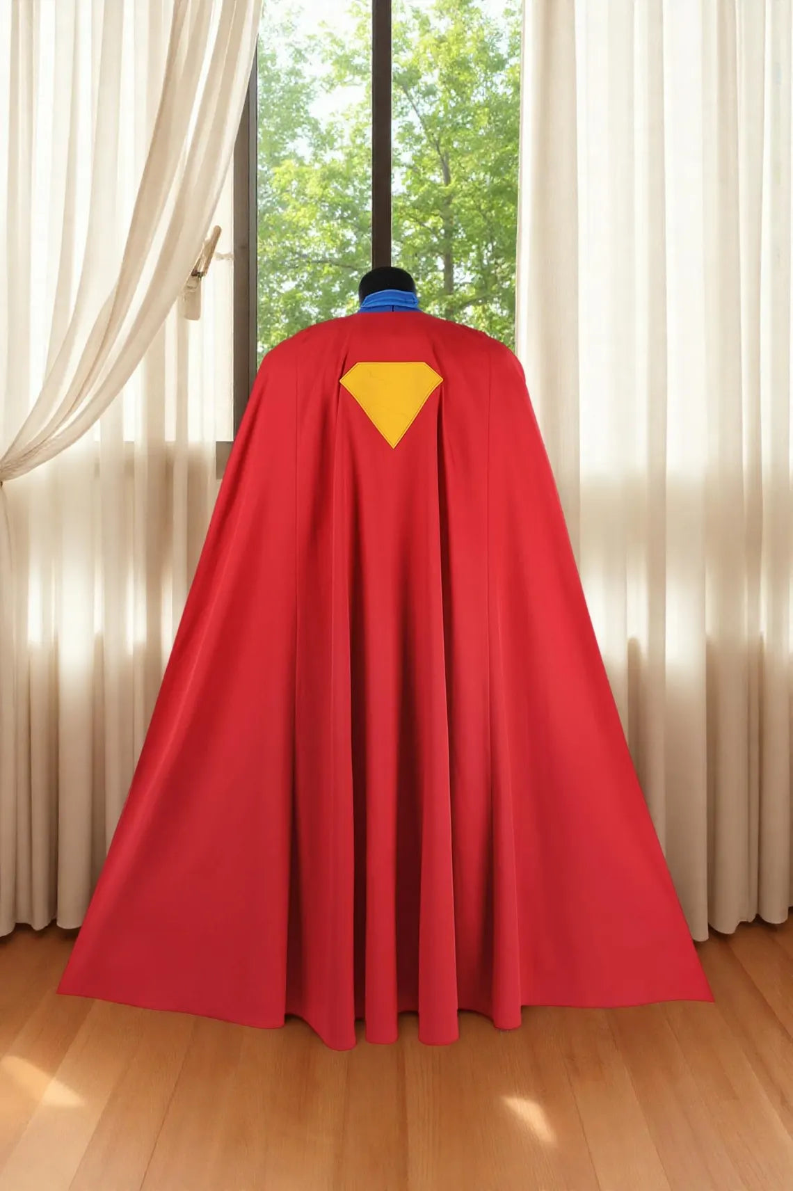 Superhero 2025 Costume Clark Cosplay Kent Red Blue Classic Suit + boots
