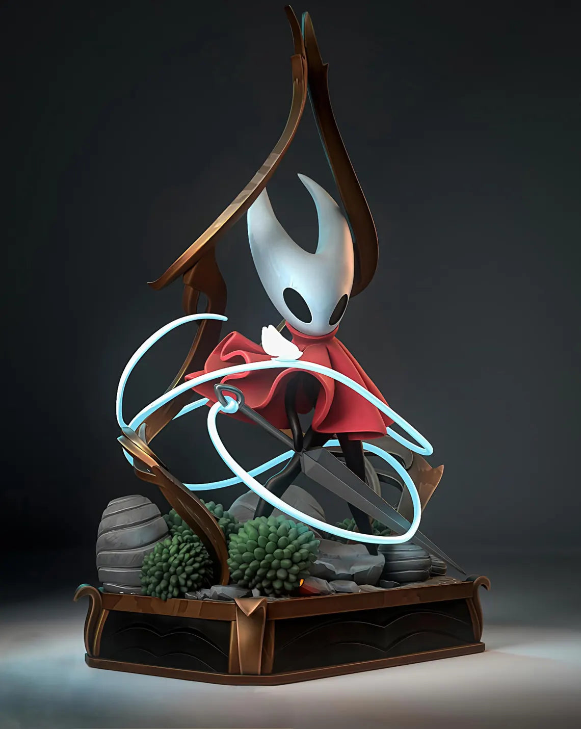 Resin Hornet Hollow Knight Silksong – 30cm Hand-Painted Resin Collectible Statue