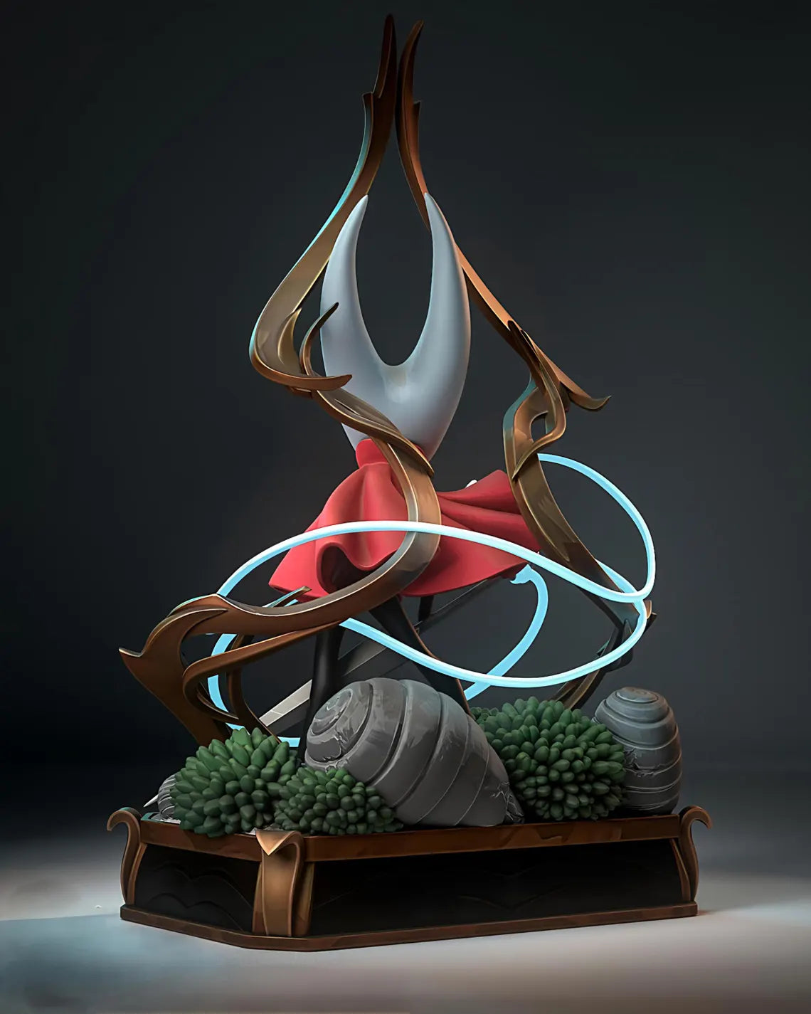 Resin Hornet Hollow Knight Silksong – 30cm Hand-Painted Resin Collectible Statue